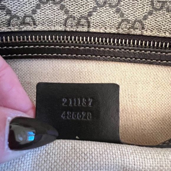 Authentic Gucci Brown Tote Bag - Picture 8 of 9